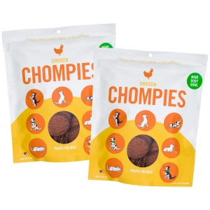MIND BODY BOWL Chicken Chompies Dog Treats 2-Pack
