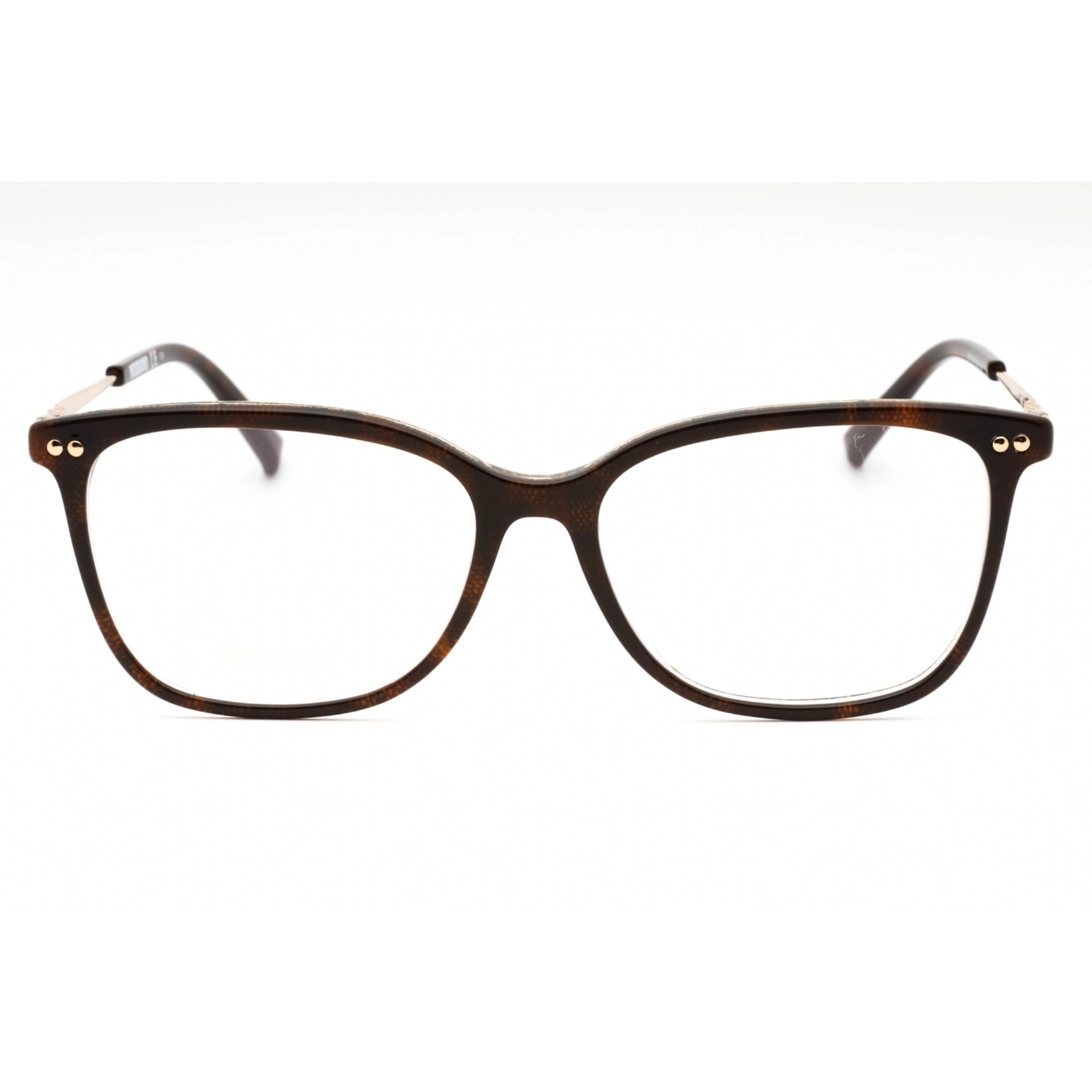 Missoni Women's Eyeglasses - Havana Plastic Cat Eye Full Rim Frame | MIS 0085 0086 00