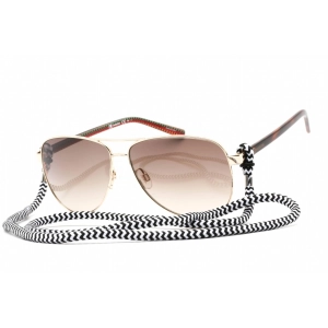 Missoni Women's Sunglasses - Gold Havana Frame Brown Shaded Lens | MMI 0002/S 06J HA