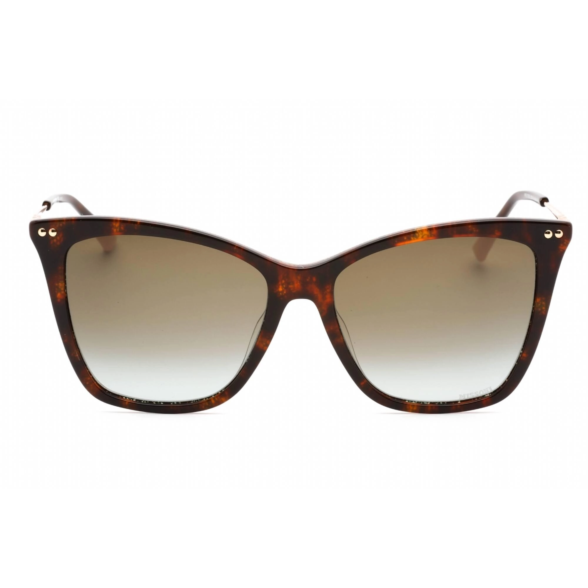 Missoni Women's Sunglasses - Havana Cat Eye Frame Brown Sf Lens | MIS 0106/S 0086 HA