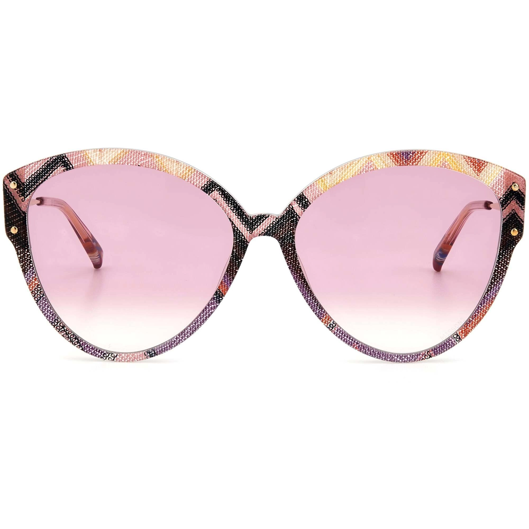 Missoni Women's Sunglasses - Pattern Pink Plastic Butterfly Frame | MIS 0004/S 0OBL