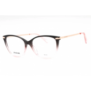 Moschino Love Women's Eyeglasses - Black Pink Plastic Cat Eye Frame | MOL572 03H2 00