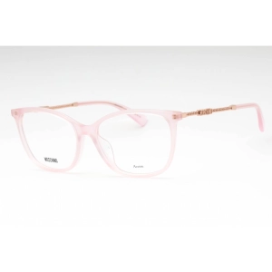Moschino Women's Eyeglasses - Pink Acetate Cat Eye Shape Full Rim Frame | MOS616/F 35J