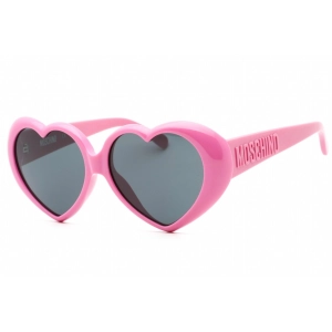 Moschino Women's Sunglasses - Fuchsia Plastic Full Rim Cat Eye | MOS128/S 0MU1 IR