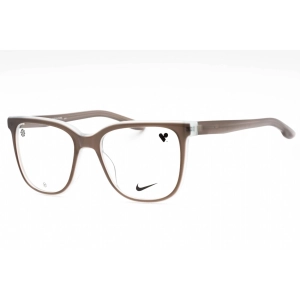 Nike Women's Eyeglasses - Milky French Grey Laminate Full Rim Frame | NIKE 7166 081