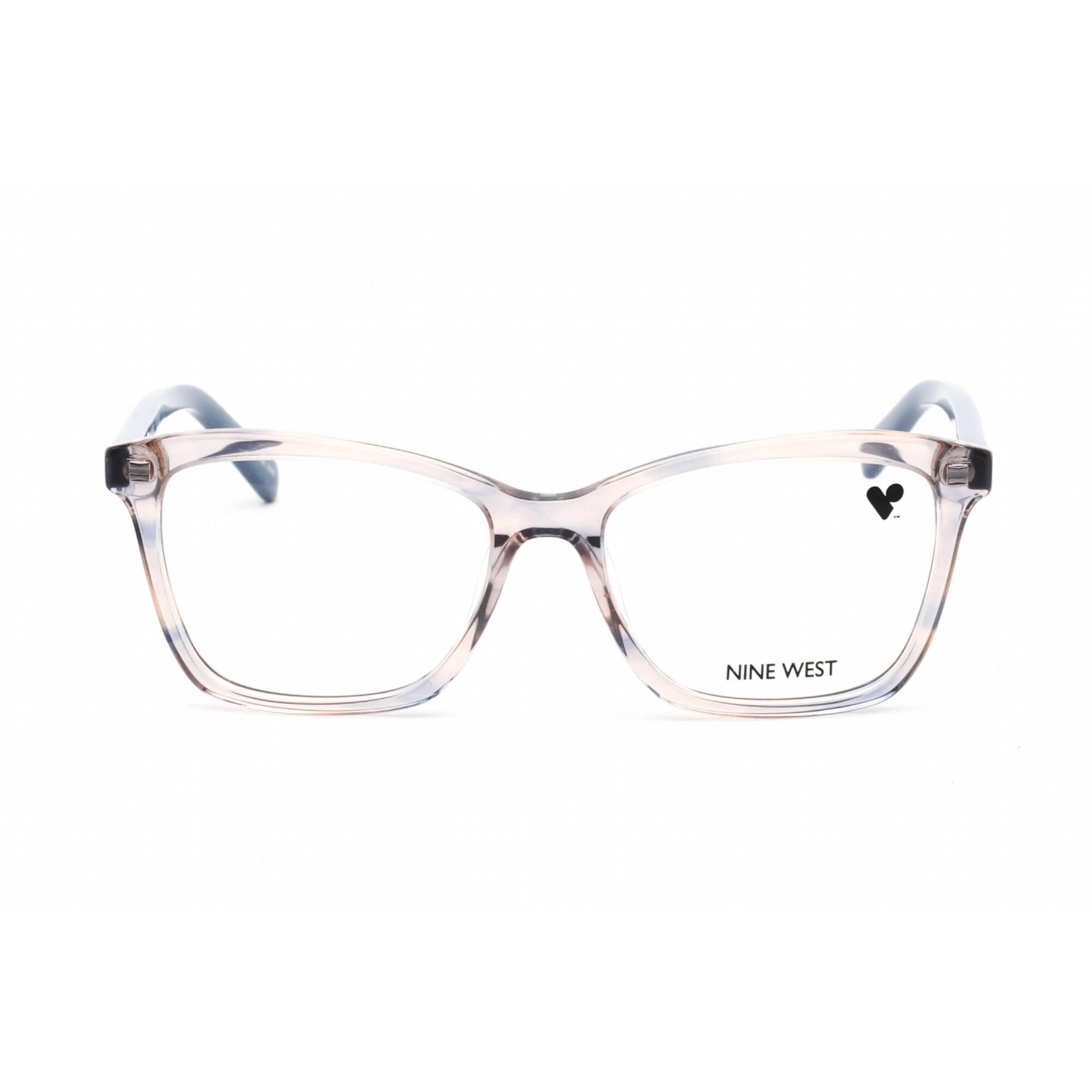 Nine West Women's Eyeglasses - Nude Blue Horn Acetate Cat Eye Shape Frame | NW5188 405