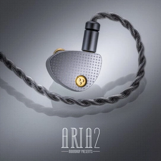 Open Box Moondrop Aria 2 / Aria2 Full-Field Hi-Fi Patent Dynamic Driver In-Ear Monitors