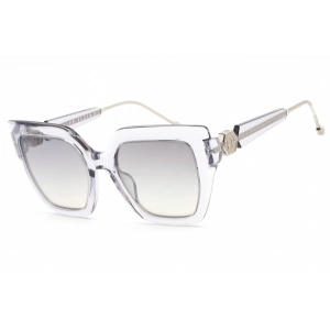 Philipp Plein Women's Sunglasses - Shiny Transparent Lilac Butterfly | SPP064S P52X