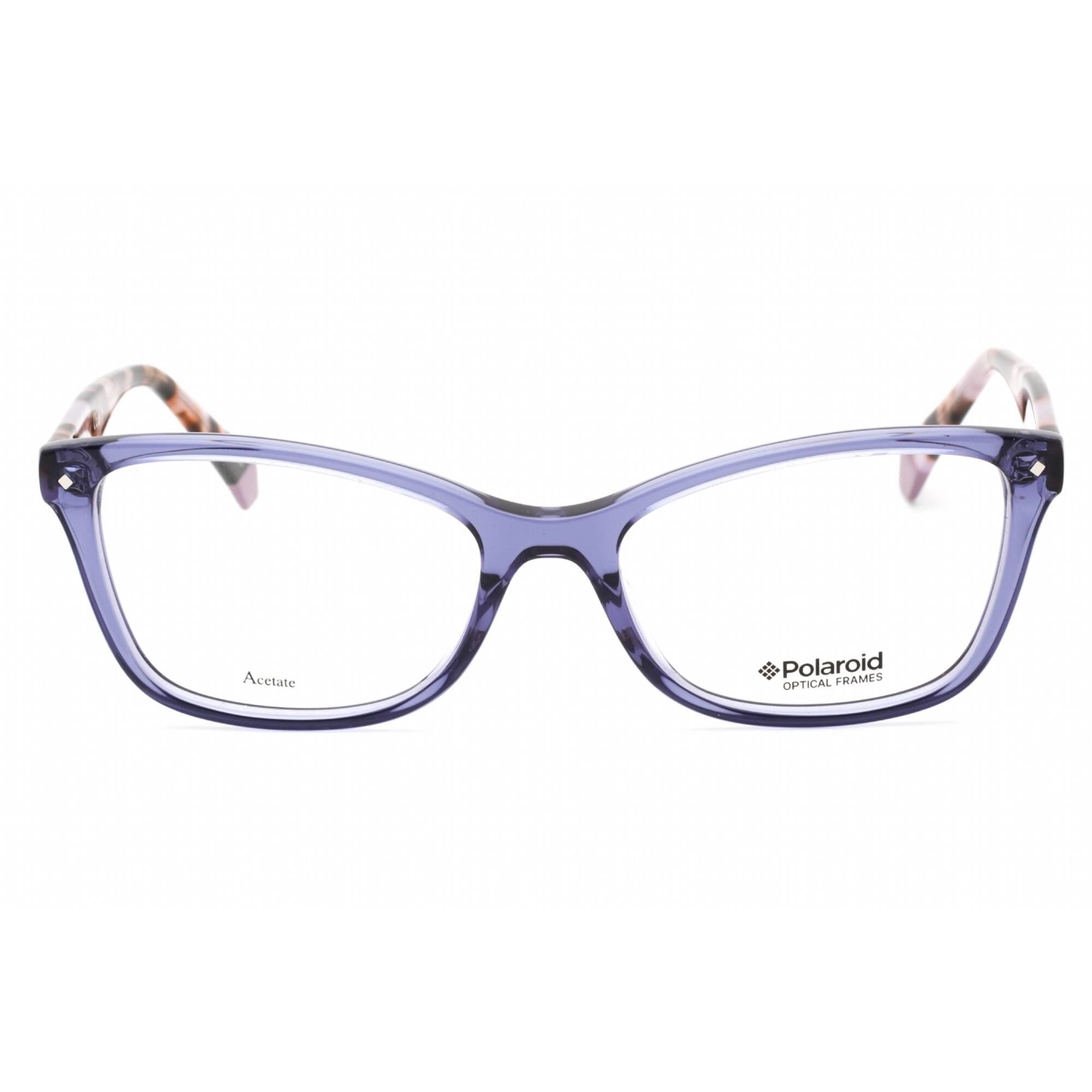 Polaroid Core Women's Eyeglasses - Lilac Plastic Rectangular Frame | PLD D320 0789 00