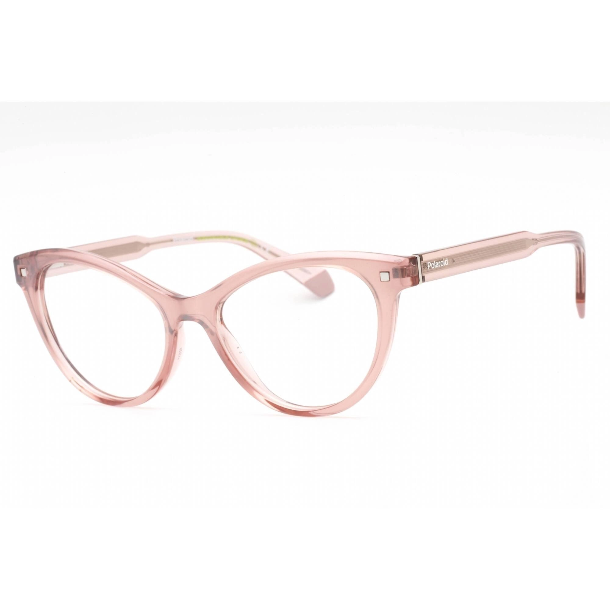 Polaroid Core Women's Eyeglasses - Pearl Pink Plastic Cat Eye Frame | PLD D446 05KC 00