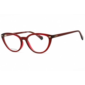 Polaroid Core Women's Eyeglasses - Red Cat Eye Plastic Frame | PLD D432 0C9A 00