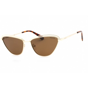 Polaroid Core Women's Sunglasses - Bronze Polarized Lens Metal | PLD 4102/S 001Q SP