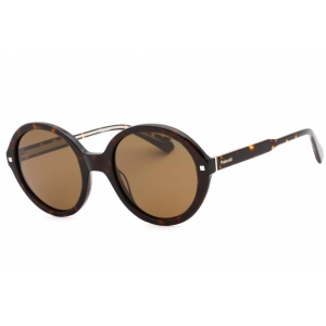 Polaroid Core Women's Sunglasses - Havana Plastic Round Frame | PLD 4114/S/X 0086 SP