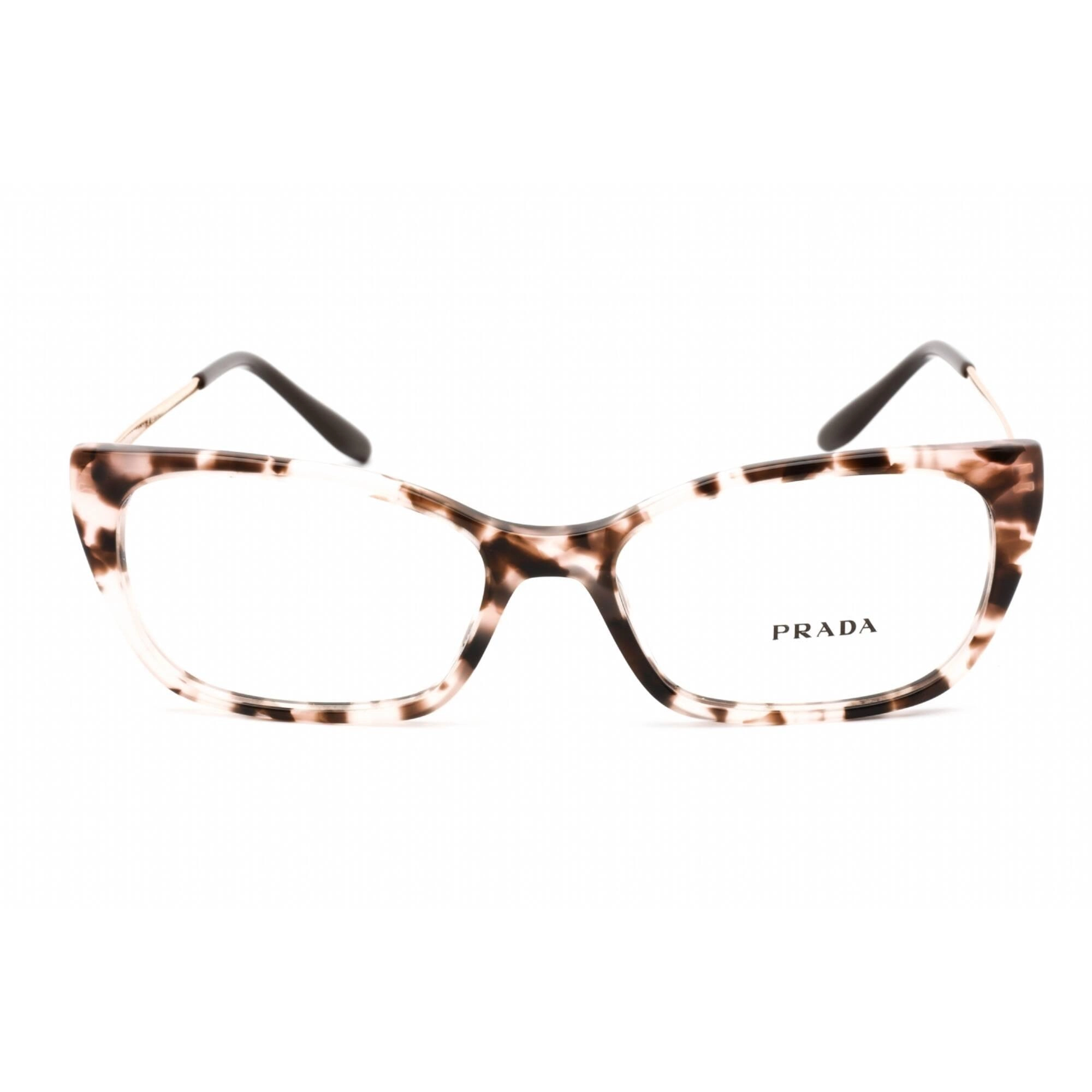 Prada Women's Eyeglasses - Orchid Tortoise Plastic Cat Eye Frame | 0PR 14XV ROJ1O152
