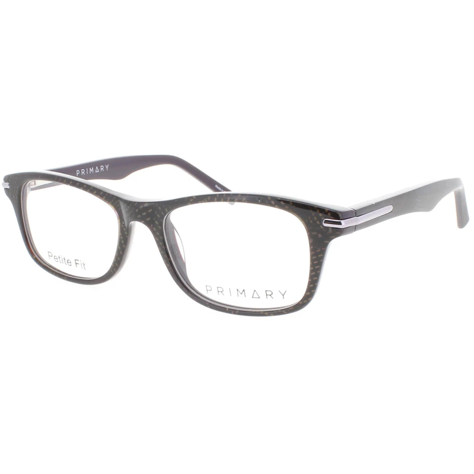 Primary Women's Eyeglasses - Plastic Full Rim Rectangular Shape Frame | 1045 PURPLE