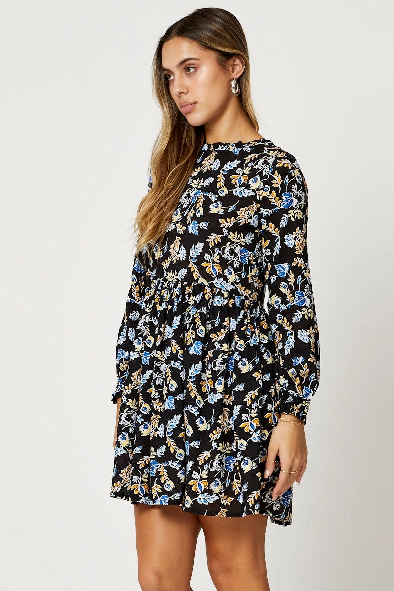 Print Skater Dress