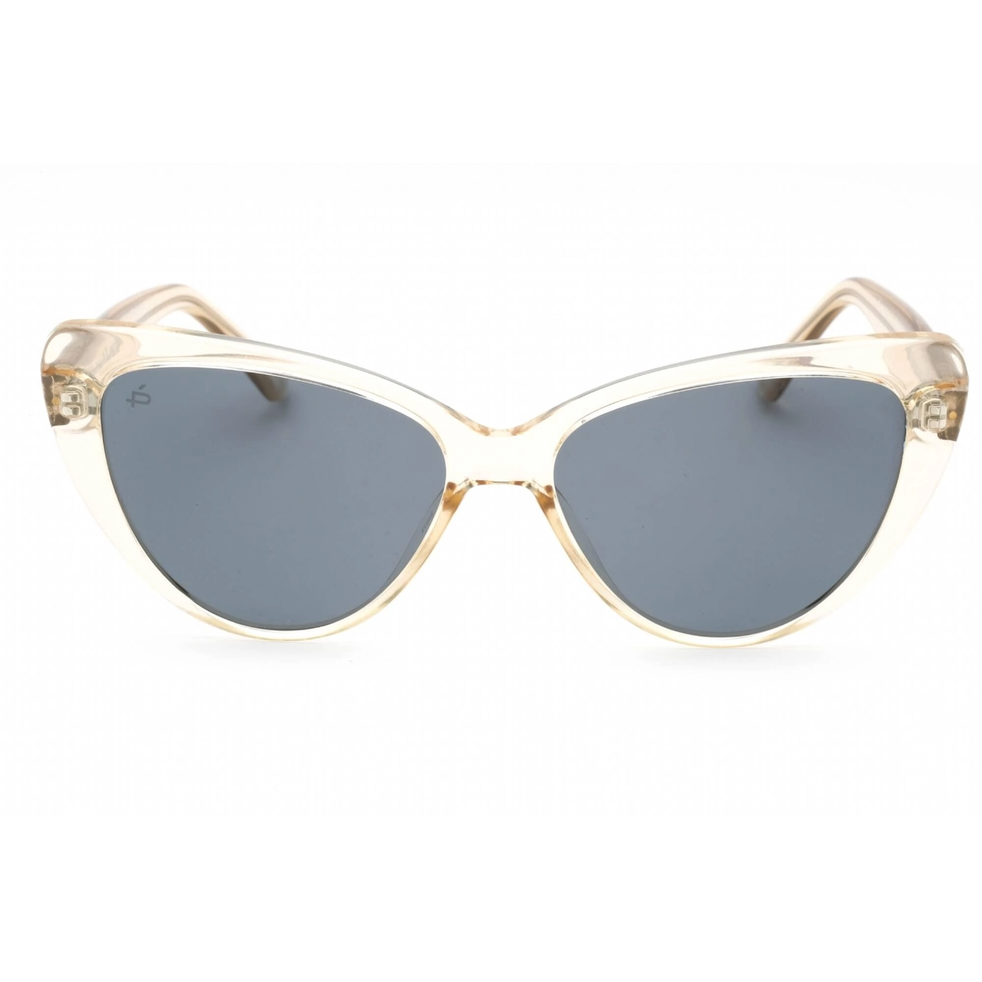 Prive Revaux Women's Sunglasses - Grey Lens Cat Eye Shape Frame | Oh Darling Champagne