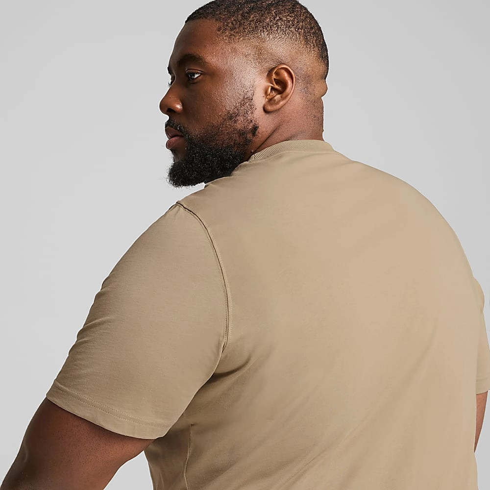 PUMA MEN'S SQUAD BIG LOGO OAK TEE
