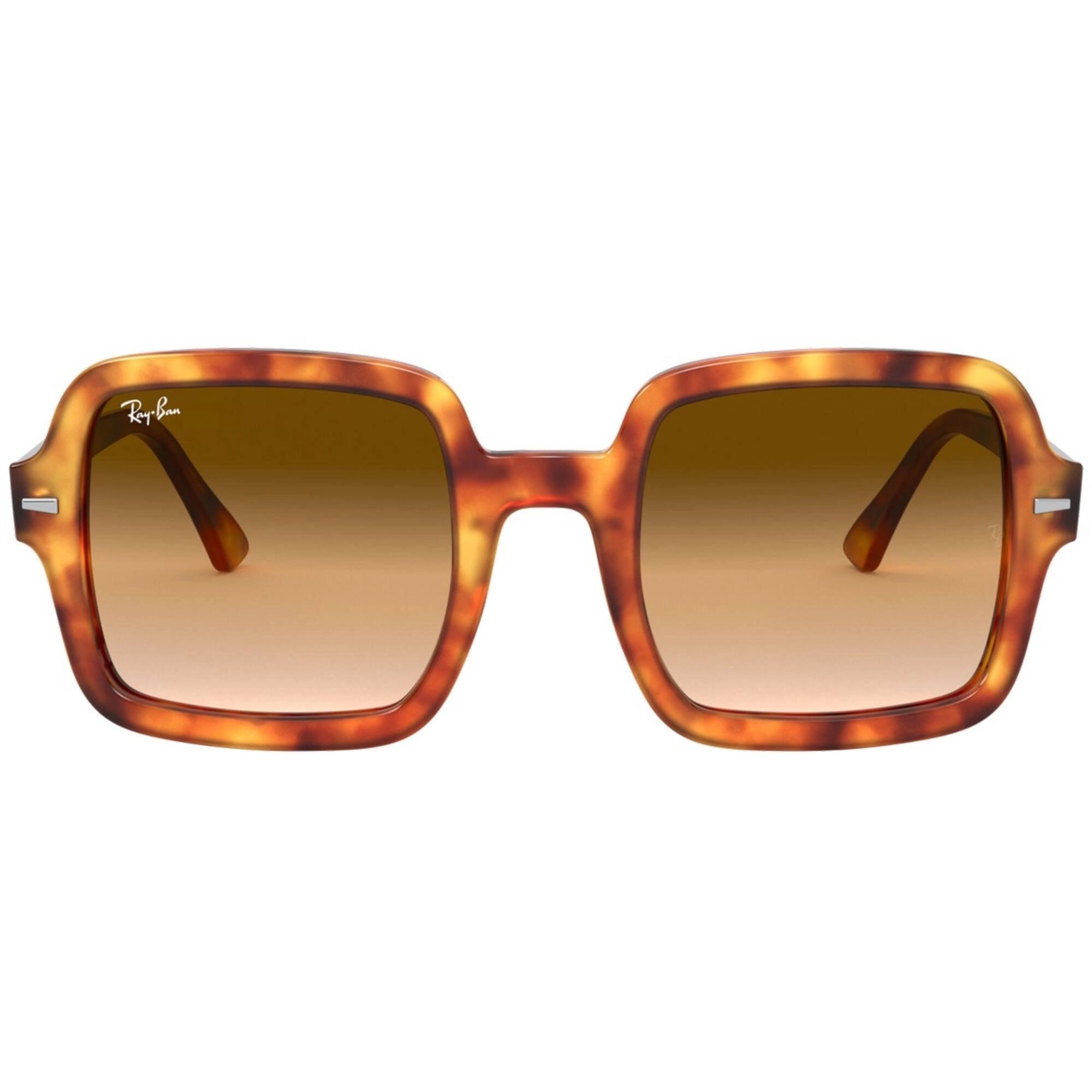 Ray Ban Women's Sunglasses - Brown Gradient Lens Red Havana Frame | ORB2188 130051 53