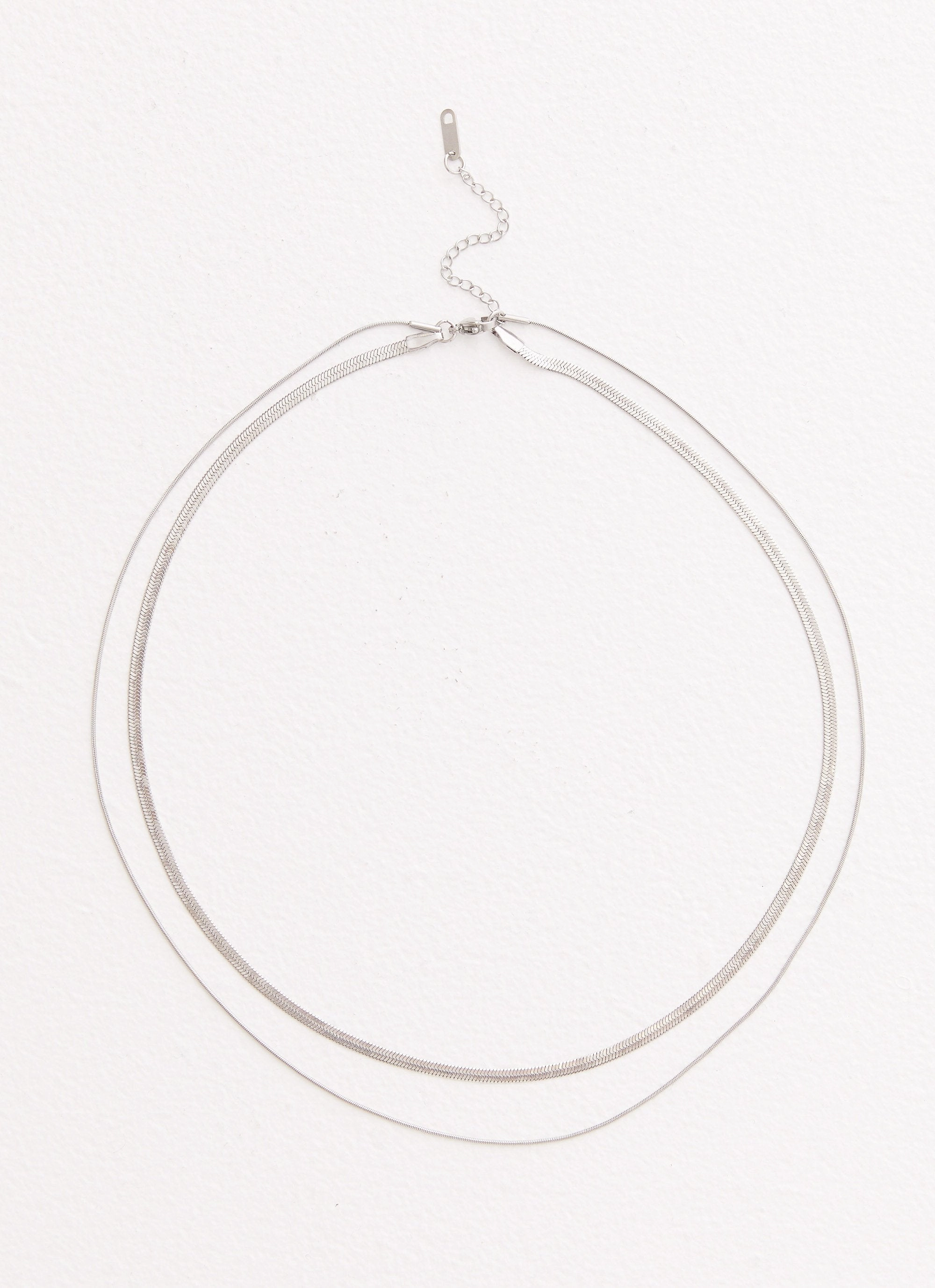Ria Necklace - Silver