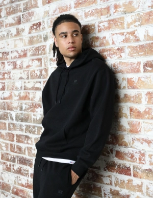 RUSSELL MEN'S BROOKLYN BLACK HOODIES