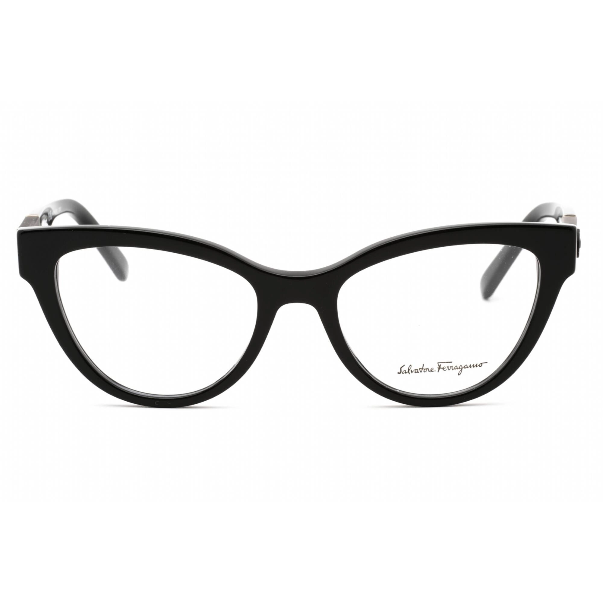 Salvatore Ferragamo Women's Eyeglasses - Full Rim Black Plastic Cat Eye | SF2920 001
