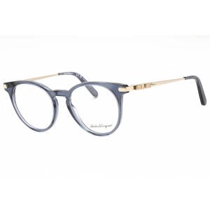 Salvatore Ferragamo Women's Eyeglasses - Transparent Blue Plastic Frame | SF2927 432