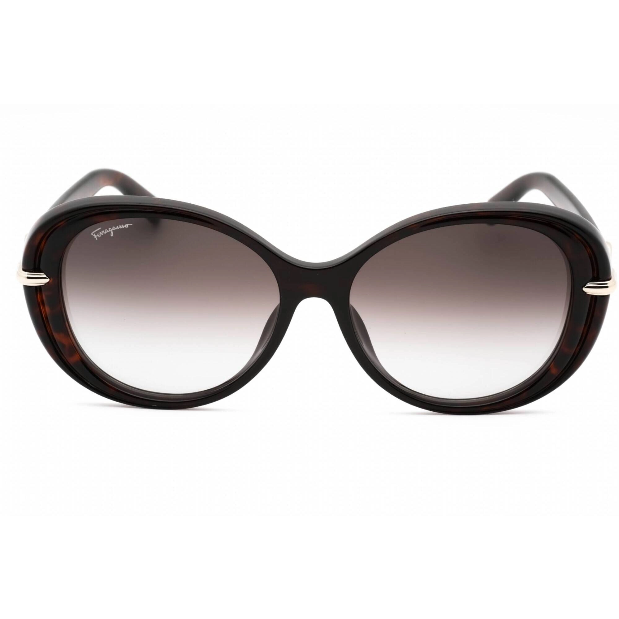 Salvatore Ferragamo Women's Sunglasses - Tortoise Oval Full Rim Frame | SF1076SLB 240