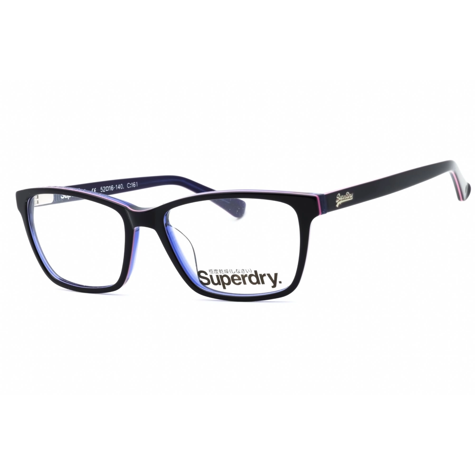 Superdry Women's Eyeglasses - Purple/Pink Plastic Cat Eye Shape Frame | SDO-JAIME 161
