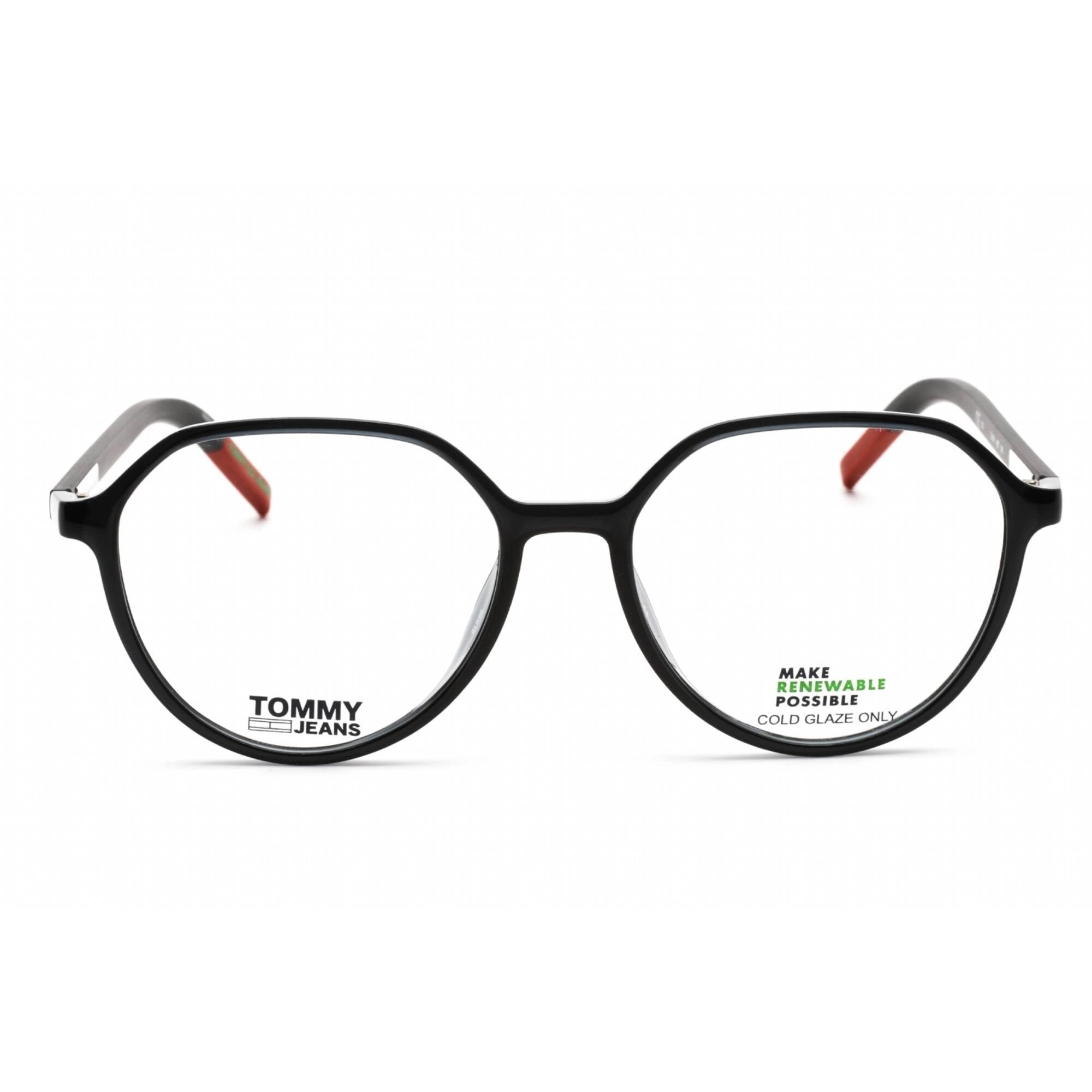Tommy Hilfiger Women's Eyeglasses - Full Rim Grey Plastic Oval Frame | TJ 0011 0KB7 00