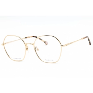 Tommy Hilfiger Women's Eyeglasses - Gold Geometric Full Rim Frame | TH 1879 0J5G 00