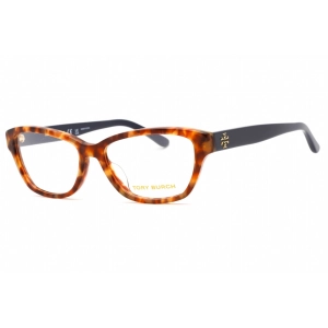 Tory Burch Women's Eyeglasses - Spotted Amber Tortoise Plastic Frame | 0TY2114U 1840