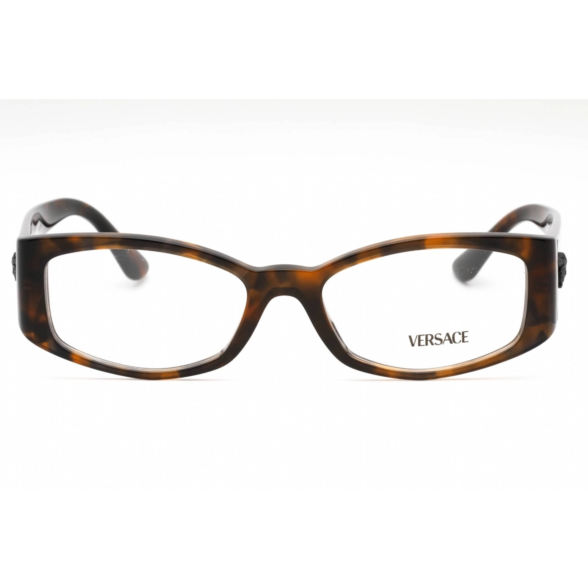 Versace Women's Eyeglasses - Havana Plastic Cat Eye Full Rim Frame | 0VE3343 5429
