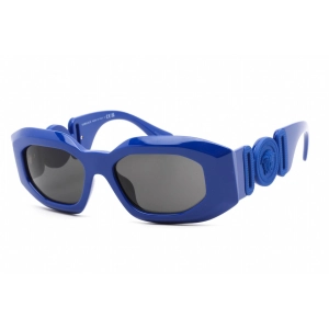 Versace Women's Sunglasses - Full Rim Blue Plastic Oval Shape Frame | VE4425U 536887