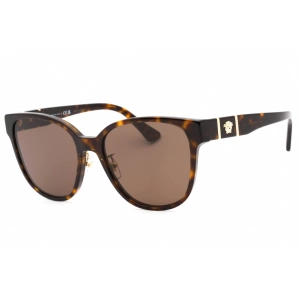 Versace Women's Sunglasses - Havana Plastic Frame Brown Lens | 0VE4460D 108/73