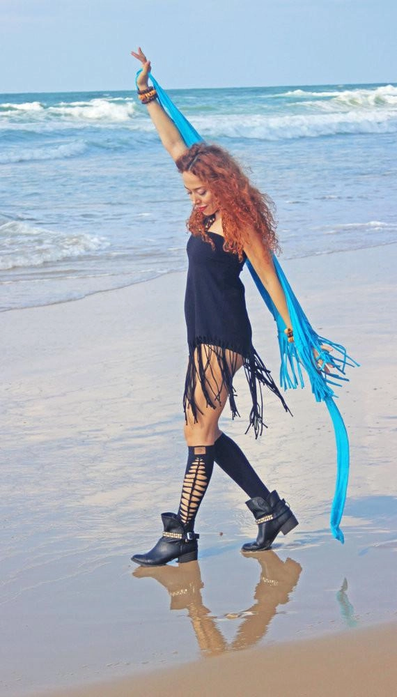Wholesale - Knee High Leg Warmers In Black
